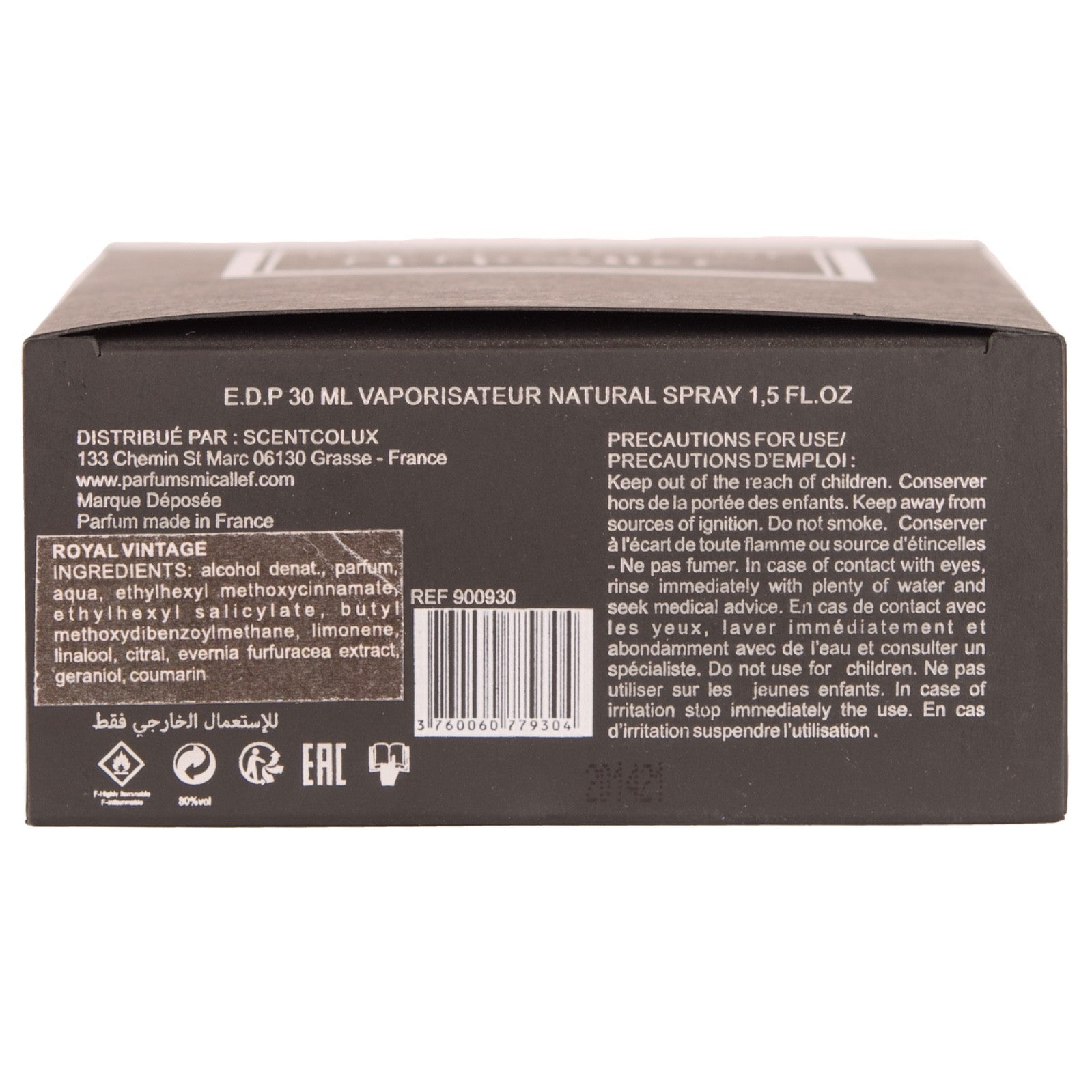 M. Micallef Royal Vintage Eau de Parfum 30ml