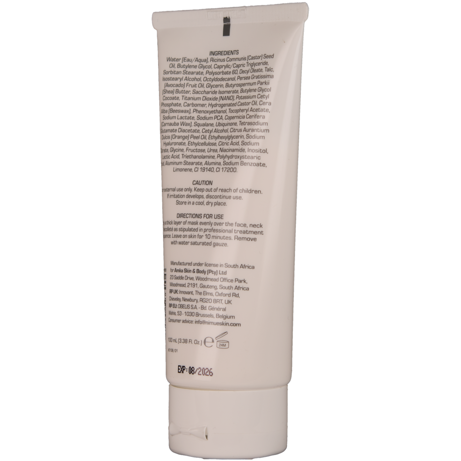 Nimue Professional Super Feuchtigkeitsspendende Maske 100 ml