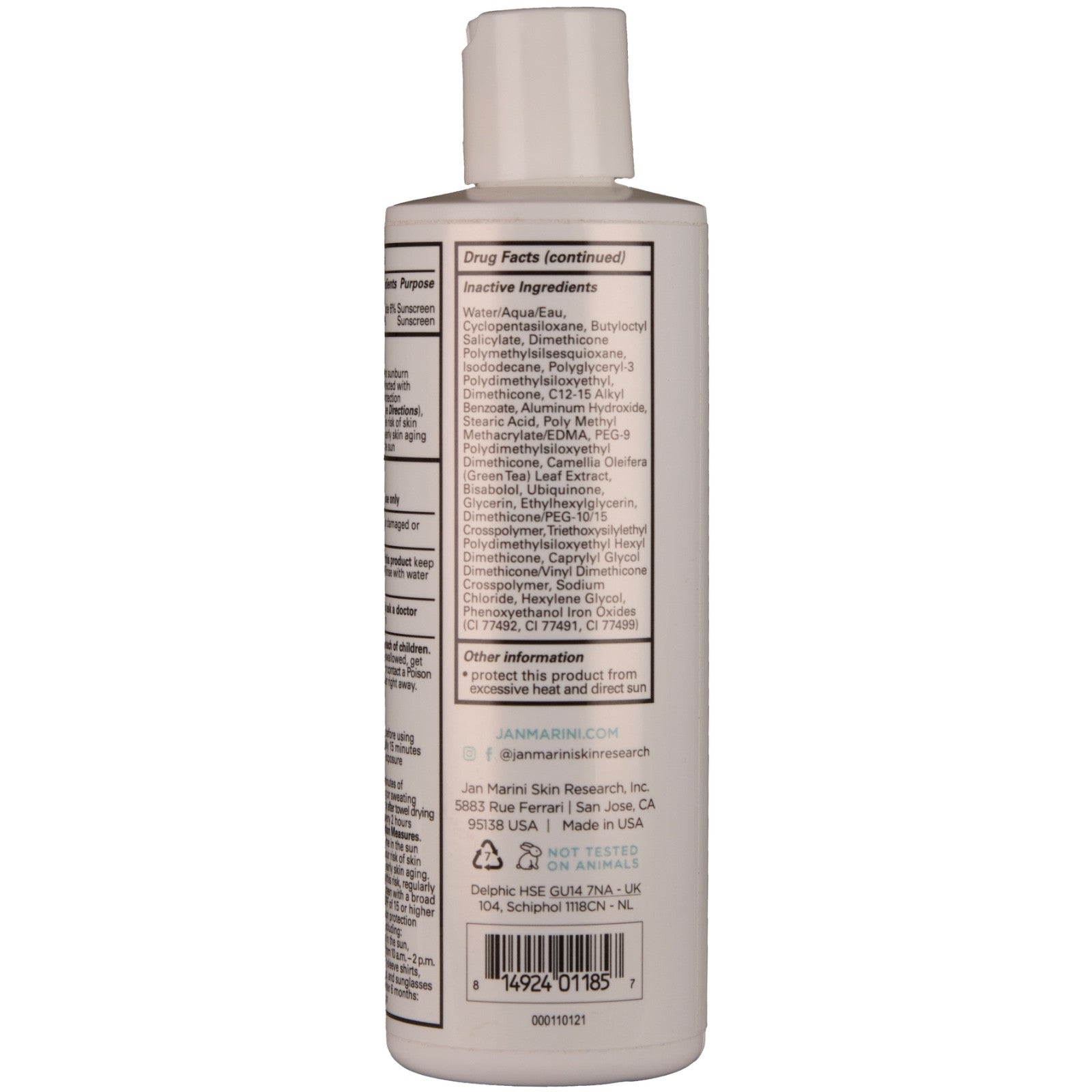Jan Marini Professional Physical Protectant SPF45 237ml