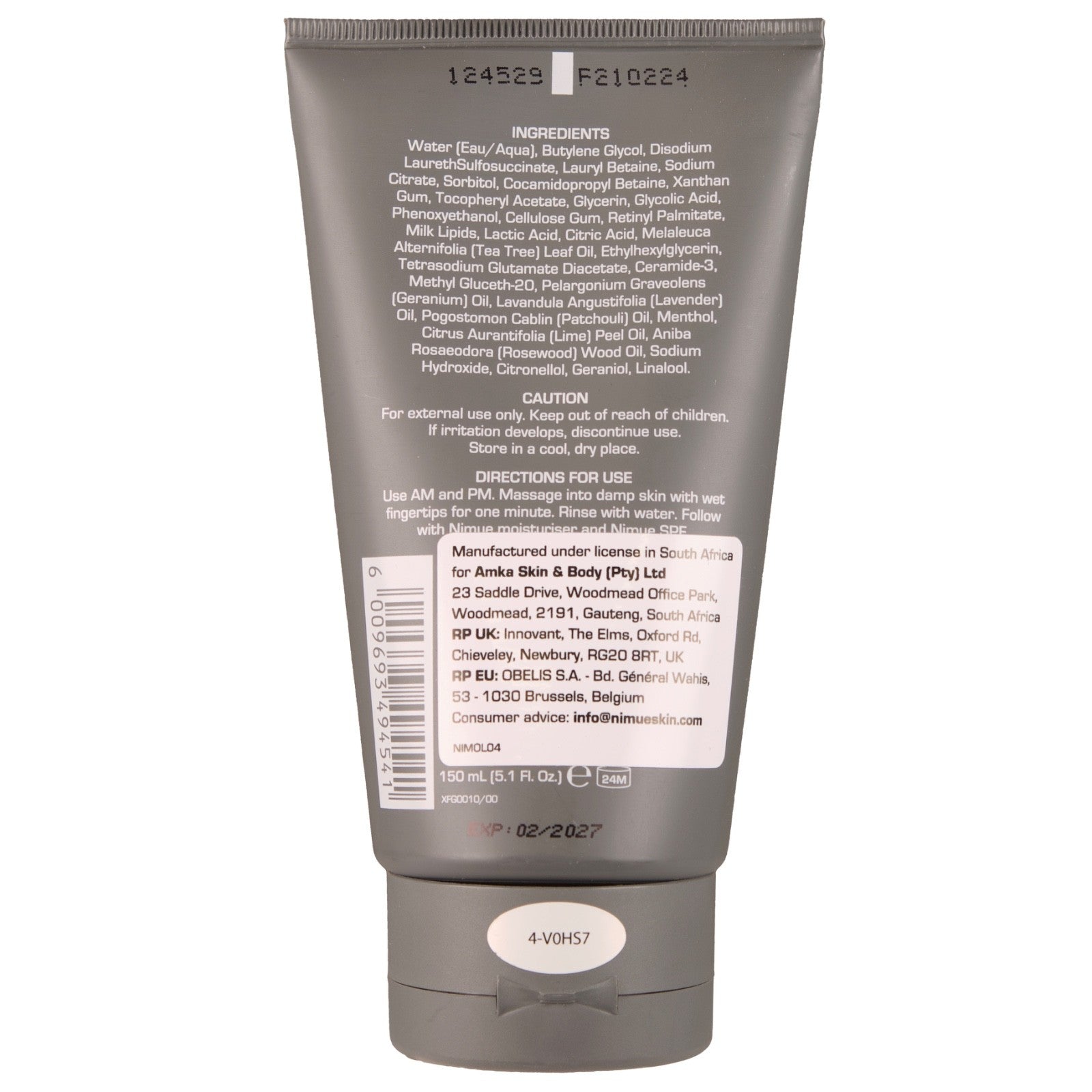 Nimue Man Reinigungsgel 150ml