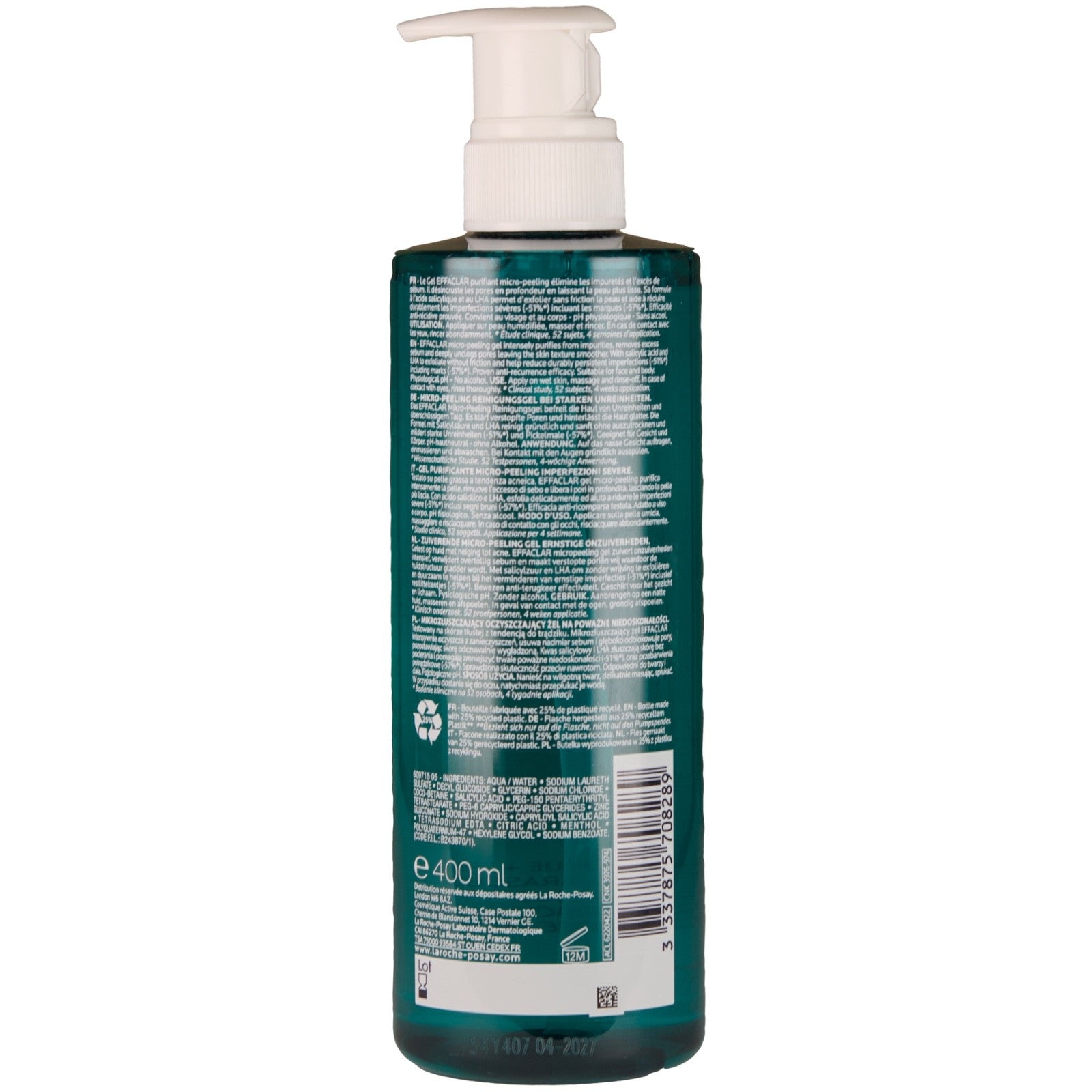 La Roche-Posay Effaclar Mikro-Peeling-Gel 400 ml