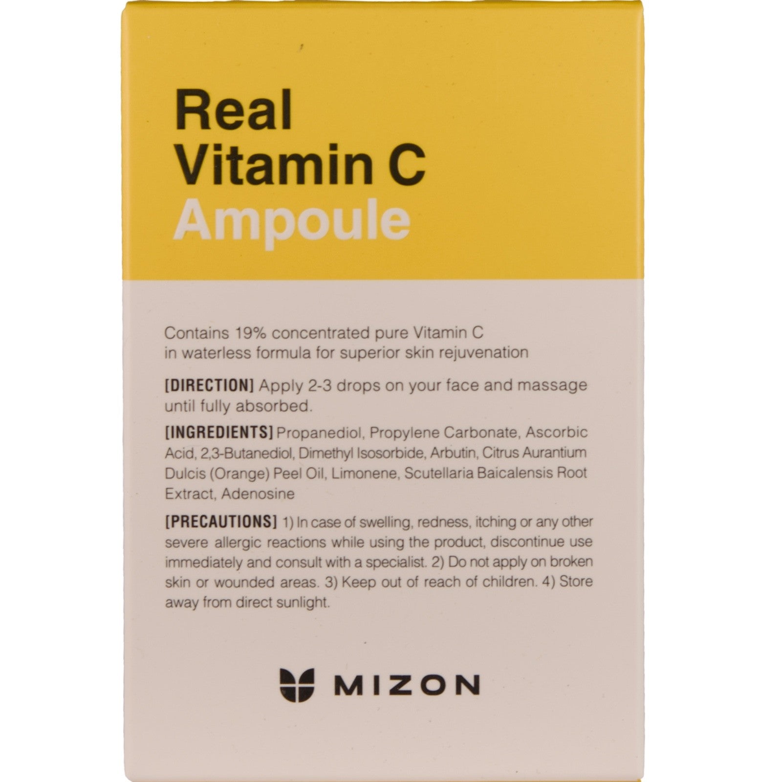 Mizon Real Vitamin C Ampoule 30ml