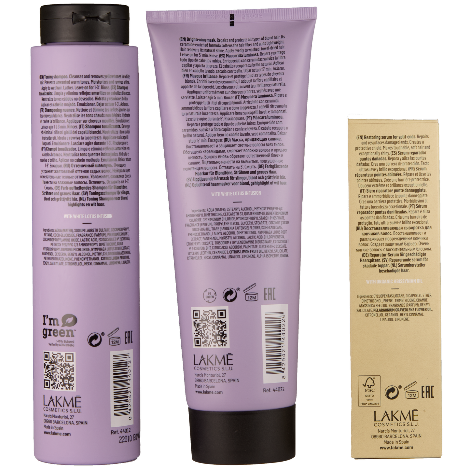 Lakme Teknia Blonde Lovers Pack