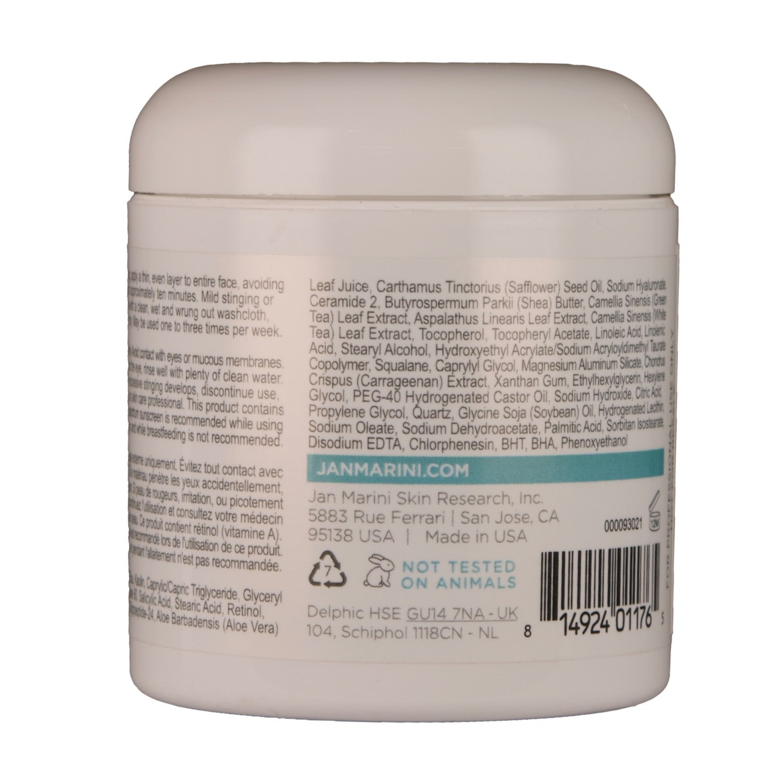 Jan Marini Professional Retinol Plus Maske 177ml