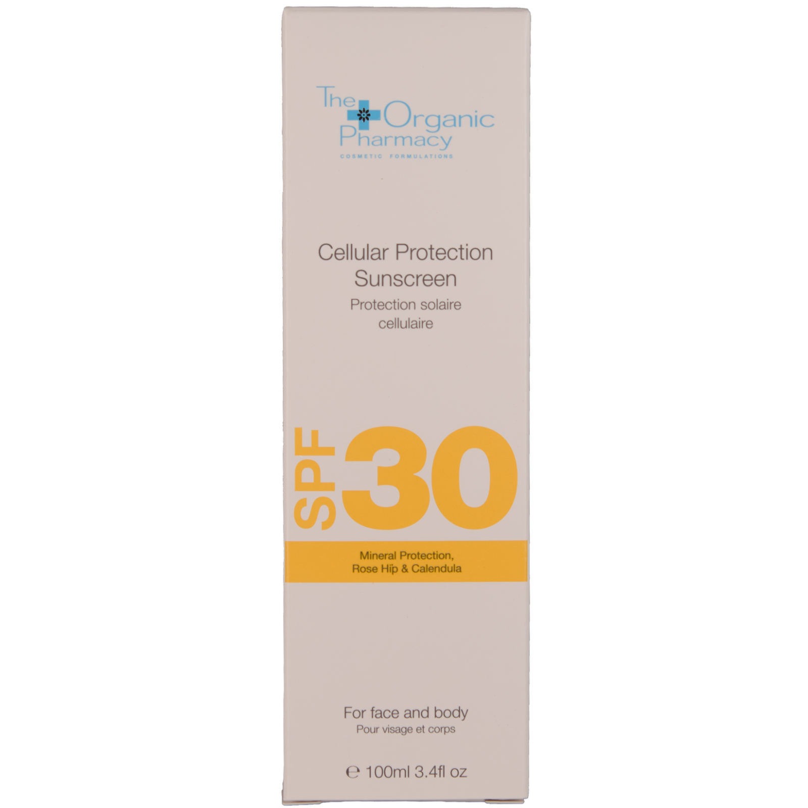 The Organic Pharmacy Zellschutz-Sonnencreme LSF 30, 100 ml