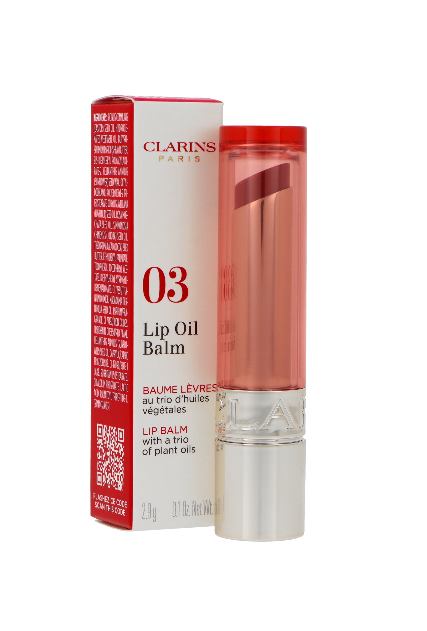 Clarins Lip Oil Balm 03 Lychee 2,9g