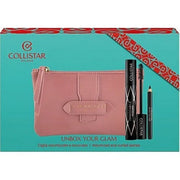 Set Collistar Unbox Your Glam Impeccabile Mascara 14ml + Mini Eye Pencil 0,8g + Kosmetiktasche