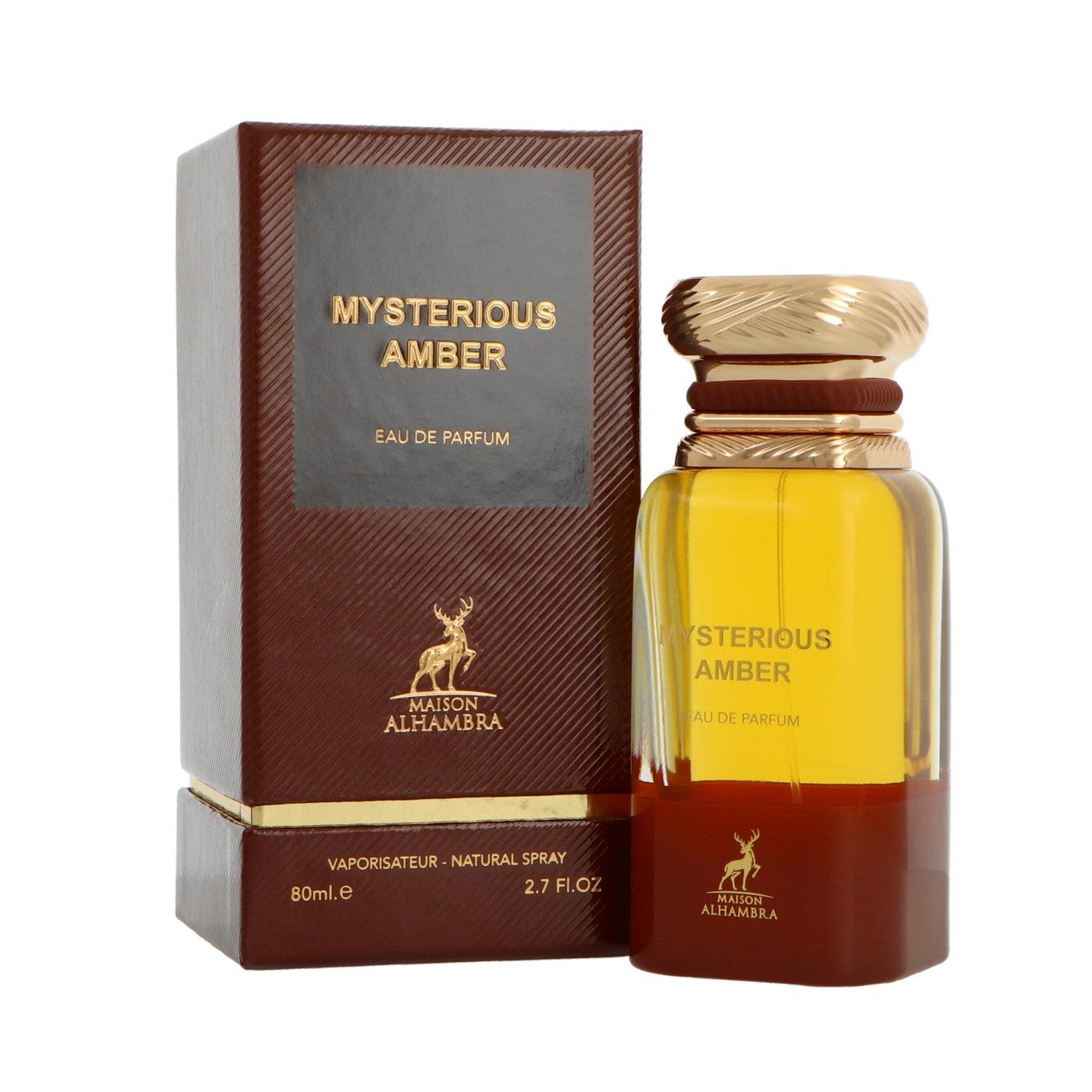Maison Alhambra Mysterious Amber Edp 80ml
