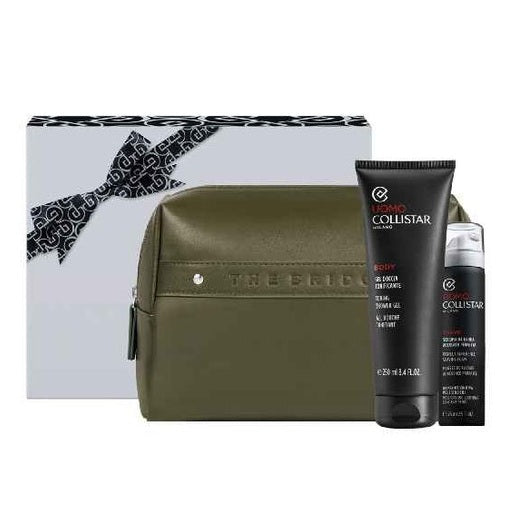 Set Collistar Uomo Shower Gel 250ml + Mini Foam 75ml + Pouch
