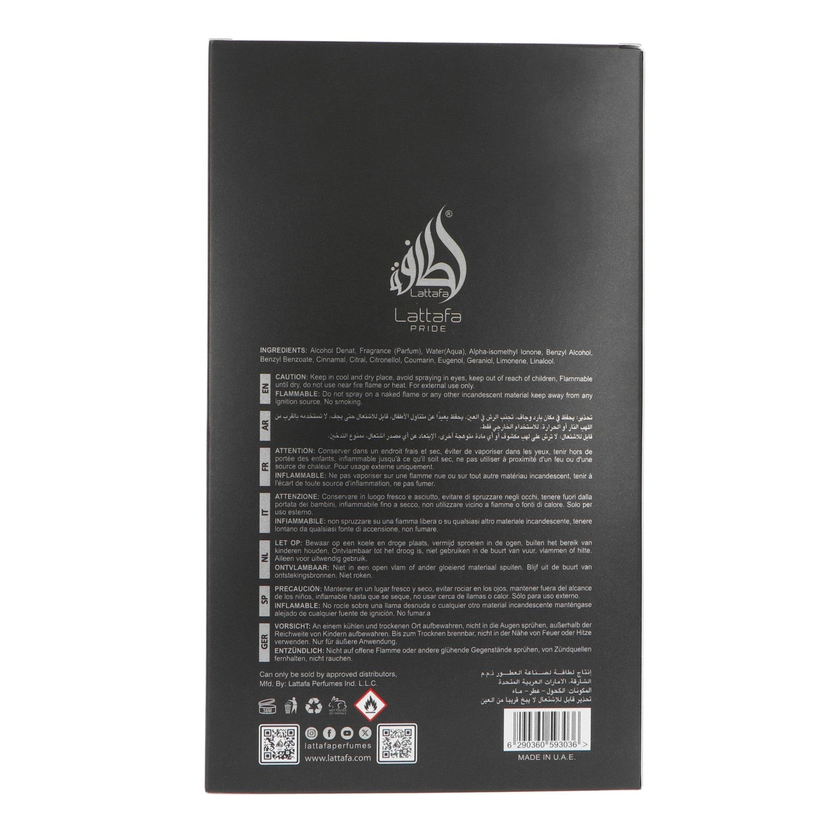 Lattafa Pride Pisa EdP 100ml