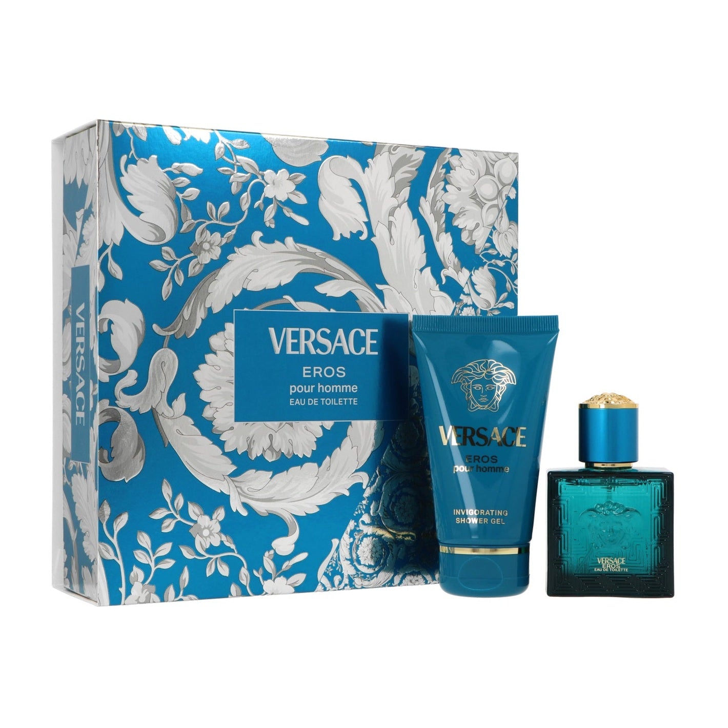 Set Versace Eros Pour Homme Edt 30ml + Shower Gel 50ml