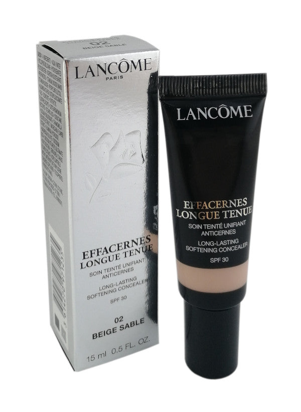 Lancome Effacernes Longue Tenue Langlebiger weichmachender Concealer 02 Beige Sable 15 ml