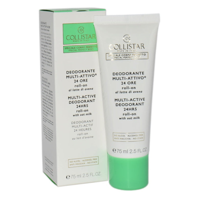 Collistar Multi-Active Deodorant 24 Hours Roll-On With Out Milk 75ml