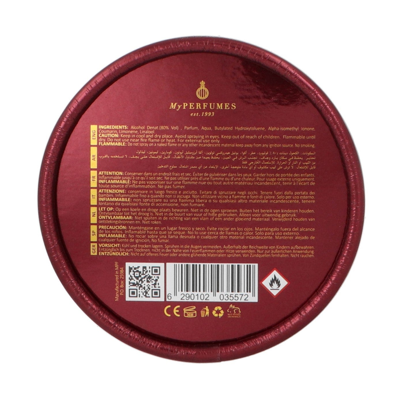 Arabiyat Prestige Cranberry Musk Edp 100ml