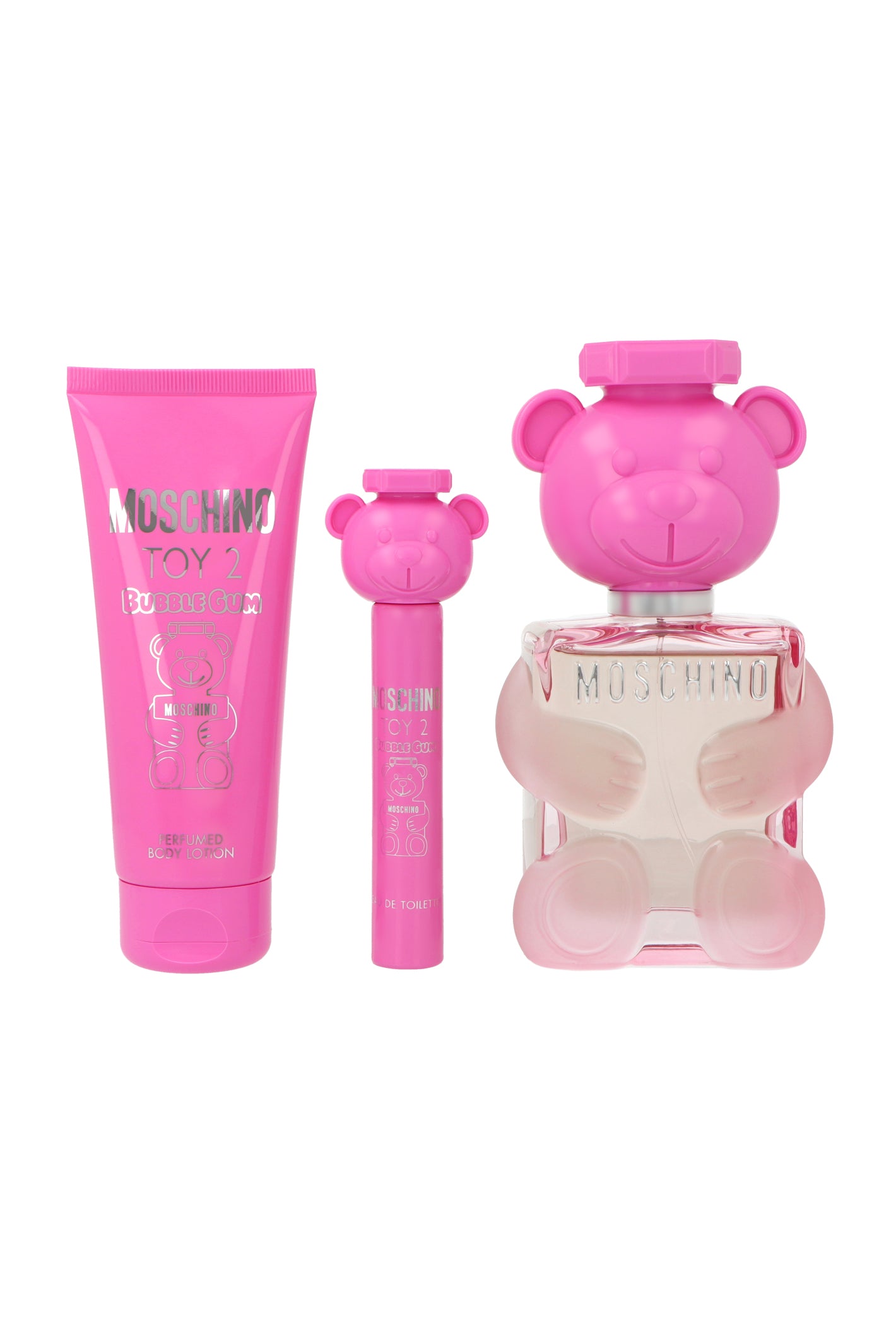 Zestaw Moschino Toy 2 Bubble Gum Edt 100ml + Body Lotion 100ml + Edt 10ml