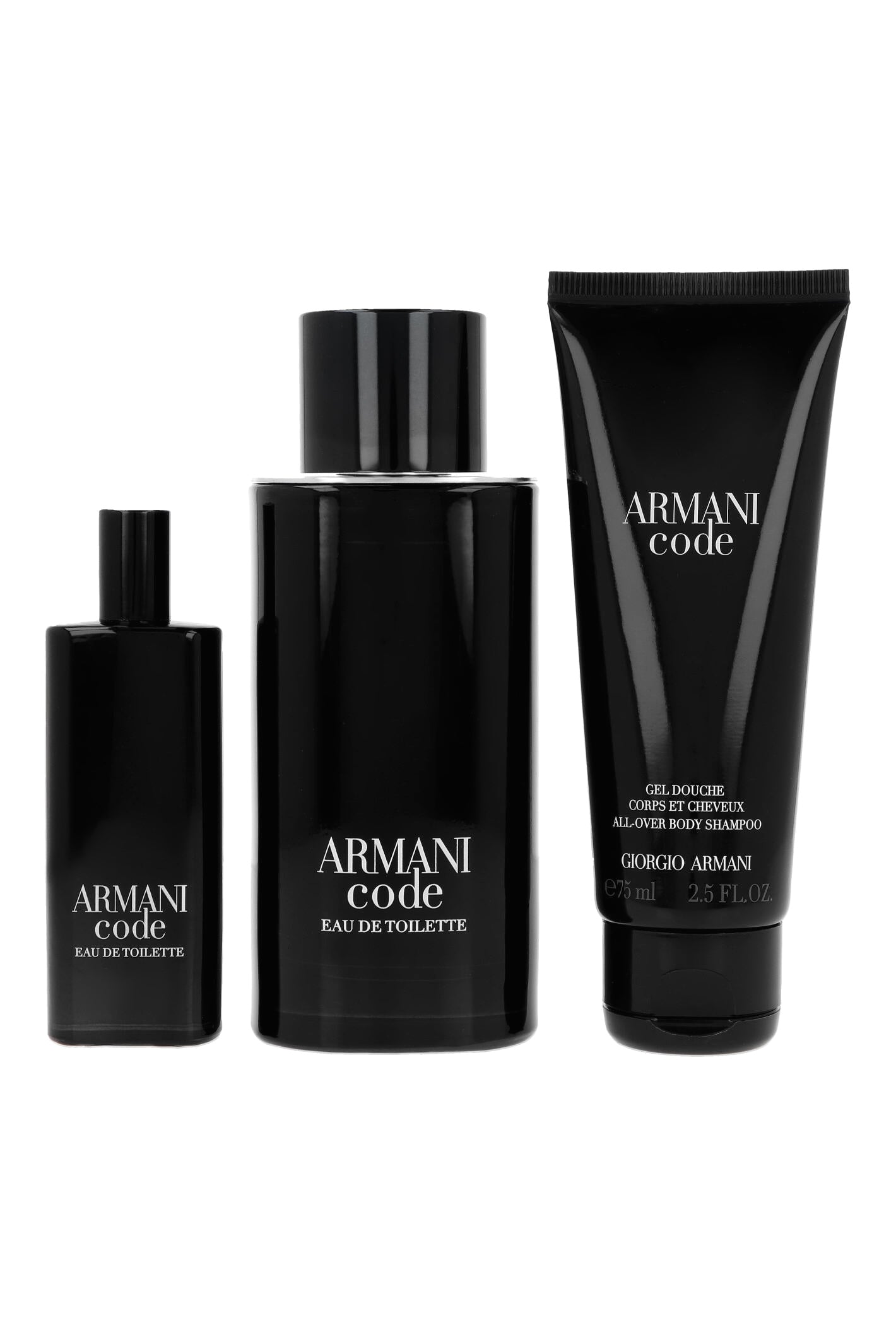 Set Armani Code Eau de Toilette 125 ml + Eau de Toilette 15 ml + Duschgel 75 ml