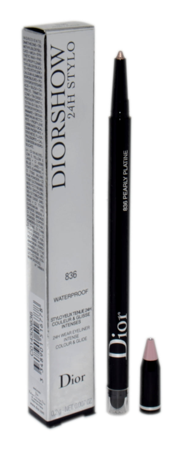 Dior Diorshow 24H Stylo Waterproof Eyeliner 836 Pearly Platine 0,2 g