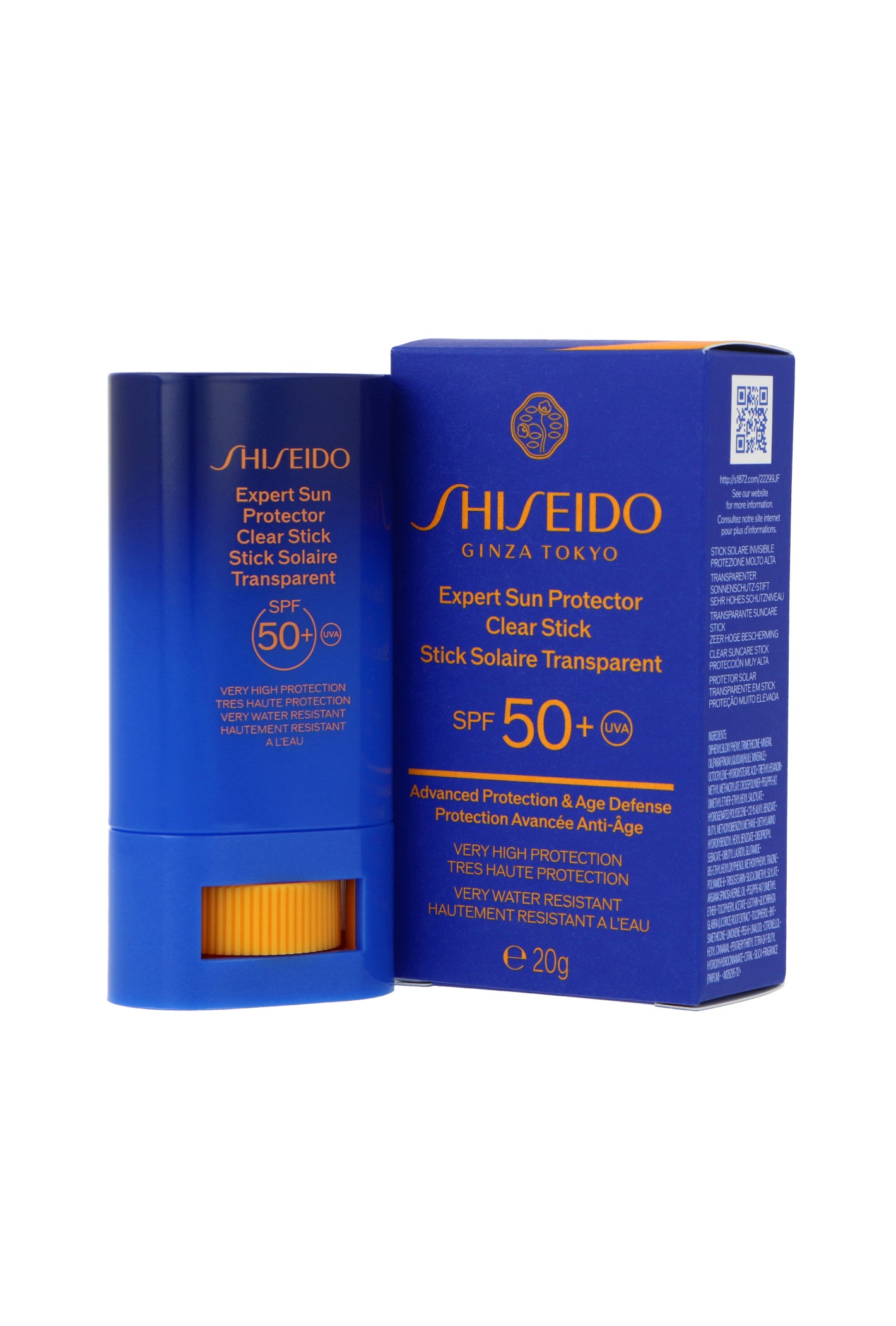 Shiseido Expert Sun Protector Clear Stick Spf50+ 20ml