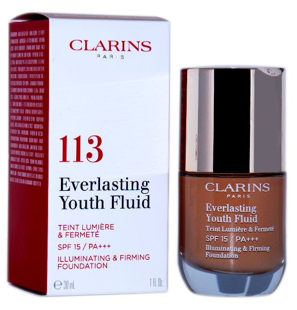 Clarins Everlasting Youth Fluid 113 Kastanie 30 ml