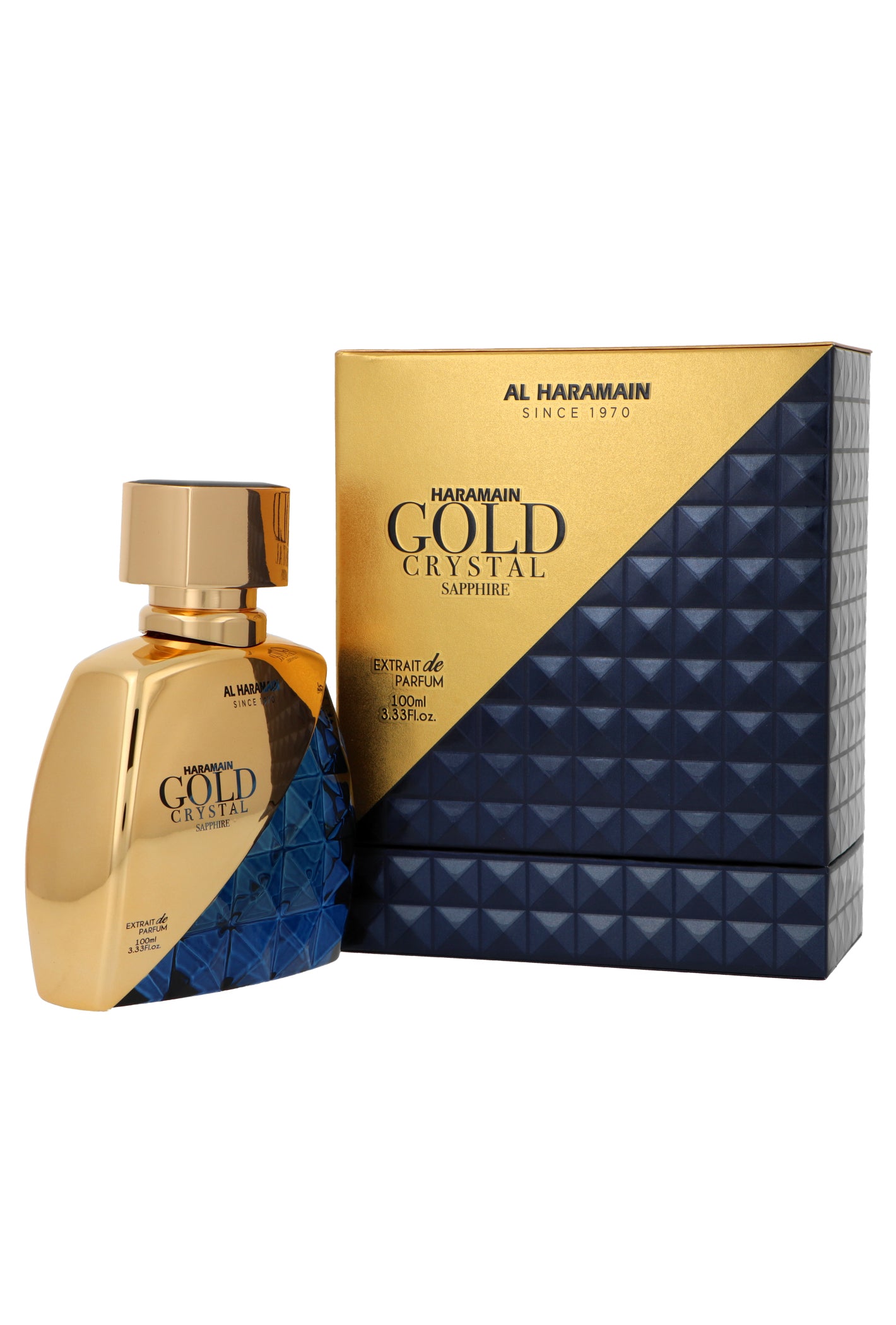 Al Haramain Gold Crystal Sapphire Extrait De Parfum 100ml