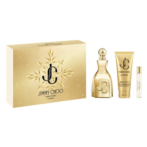 Set Jimmy Choo I Want Choo Parfum 100ml + Parfum 7,5ml + Body Lotion 100ml