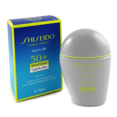Shiseido Sun Sports BB SPF 50+ Bräunungsfluid-Foundation Dunkel 30 ml