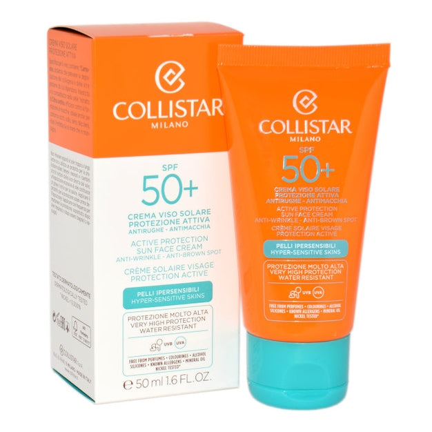 Collistar Special Perfect Tan Active Protection Sun Face Cream Spf 50+ 50ml