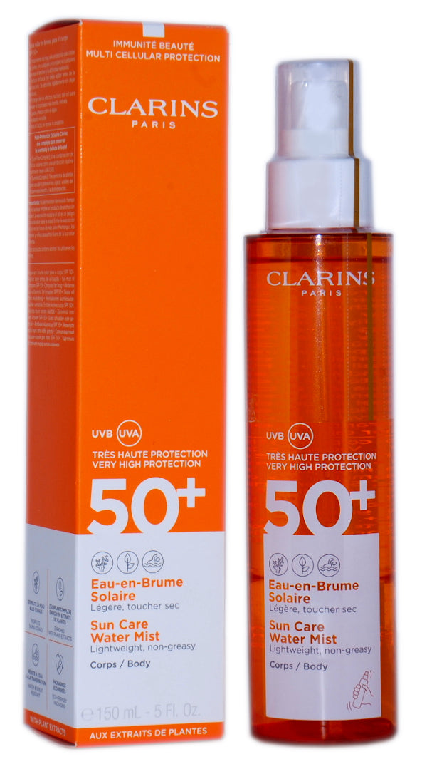 Clarins Sonnenschutz-Wasserspray Körperspray LSF 50 150 ml