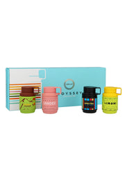 Zestaw Armaf Odyssey Miniatures Collection Edp 12ml x 4: Dubai Chocolat, Candee, Spectra Rainbow, Limoni Fresh
