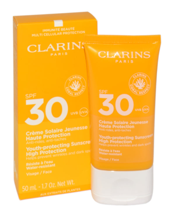 Clarins Dry Touch Sonnenschutzcreme Gesicht LSF 30 50 ml