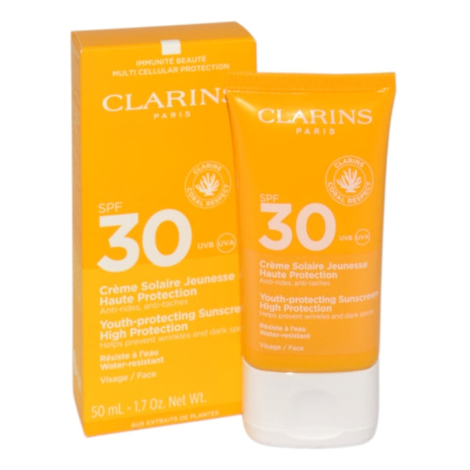 Clarins Dry Touch Sun Care Cream Face Spf30 50ml