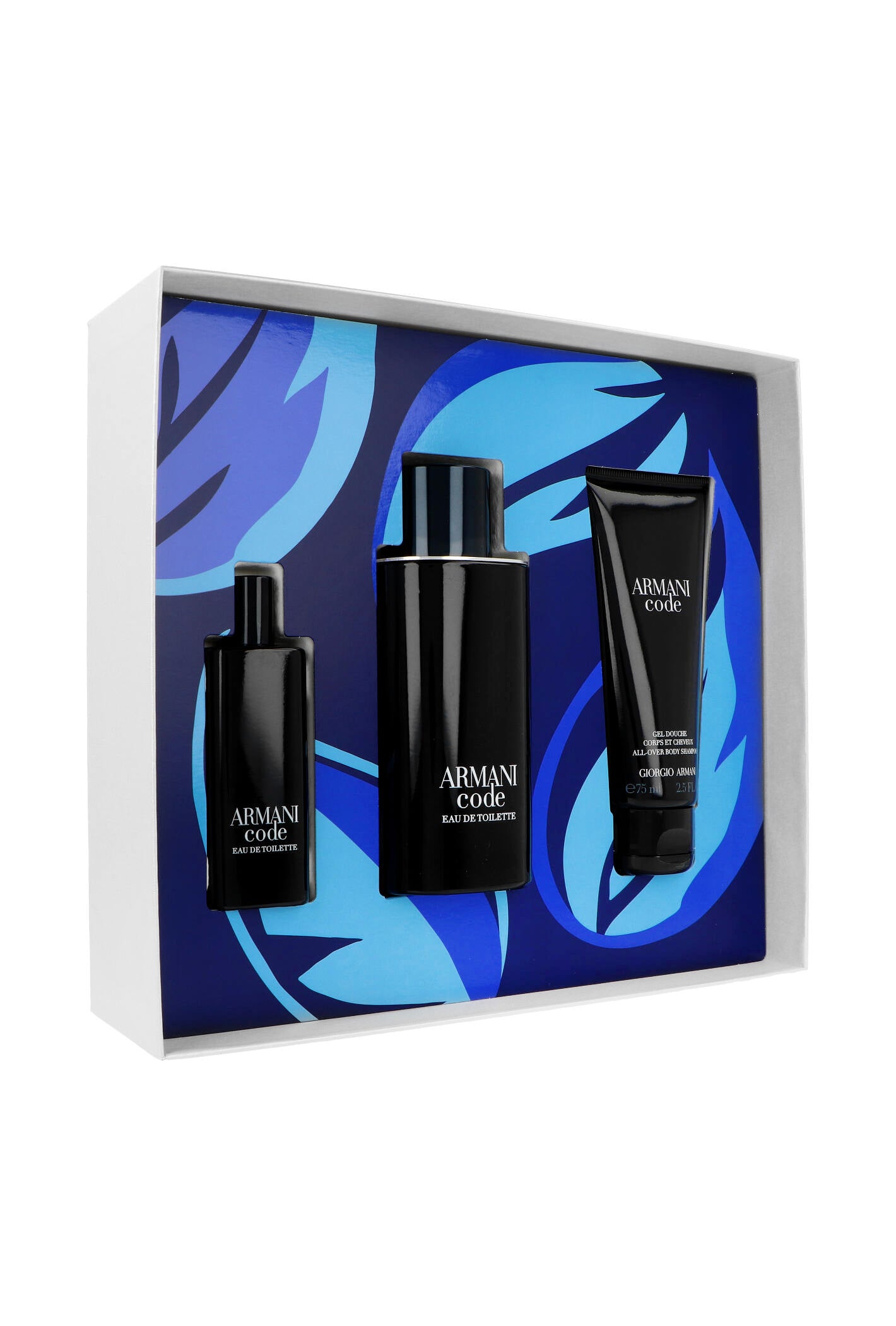 Set Armani Code Eau de Toilette 125 ml + Eau de Toilette 15 ml + Duschgel 75 ml