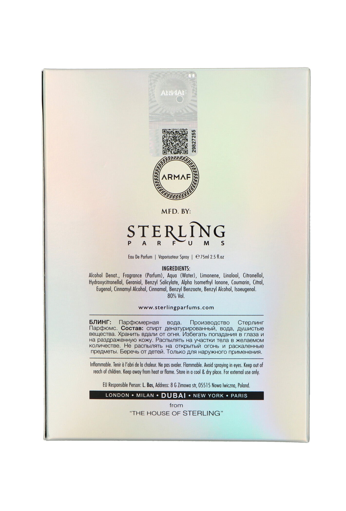 Armaf Club de Nuit Bling Edp 75 ml