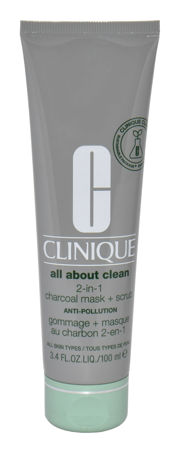 Clinique All About Clean 2-in-1 Kohlemaske + Peeling 100 ml