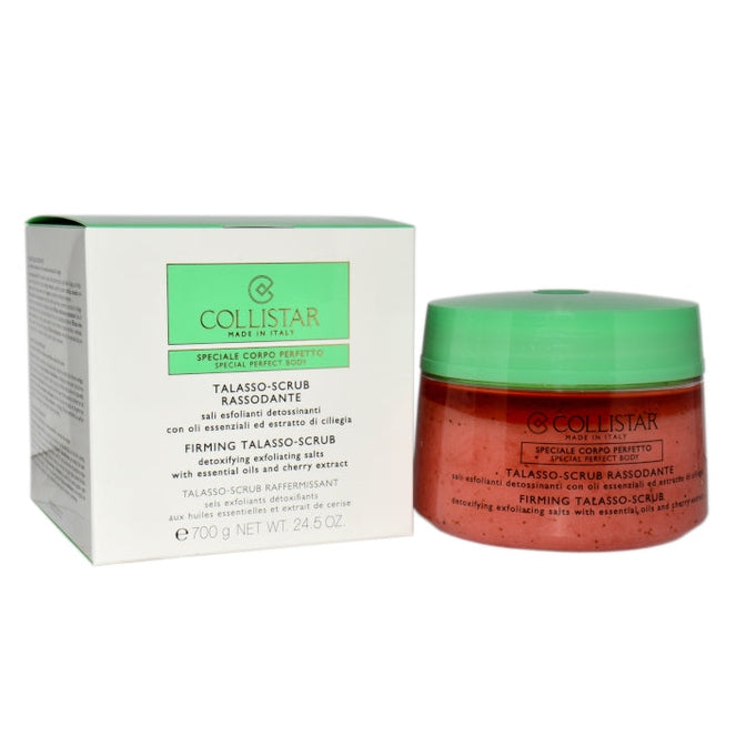 Collistar Special Perfect Talasso Scrub Firming Detoxifying Exfoliating Salts With Essential Oils And Cherry Extracts 700g