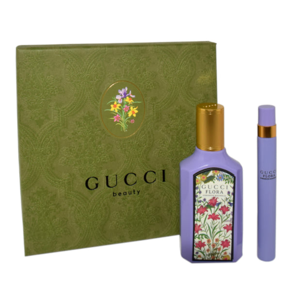 Gucci Flora Set: Wunderschönes Magnolien-Eau de Parfum 50 ml + Reisespray 10 ml