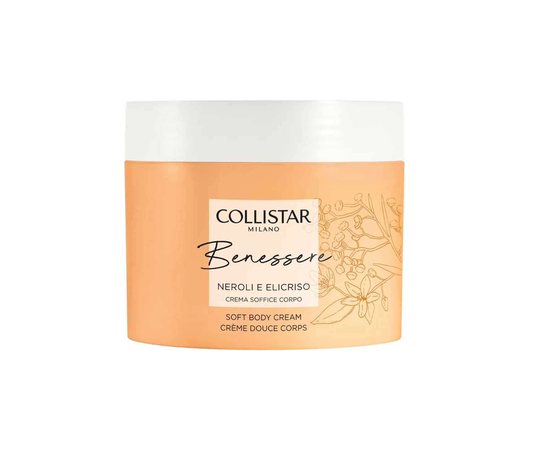 Collistar Wellness Neroli E Elicriso Soft Body Cream 200ml