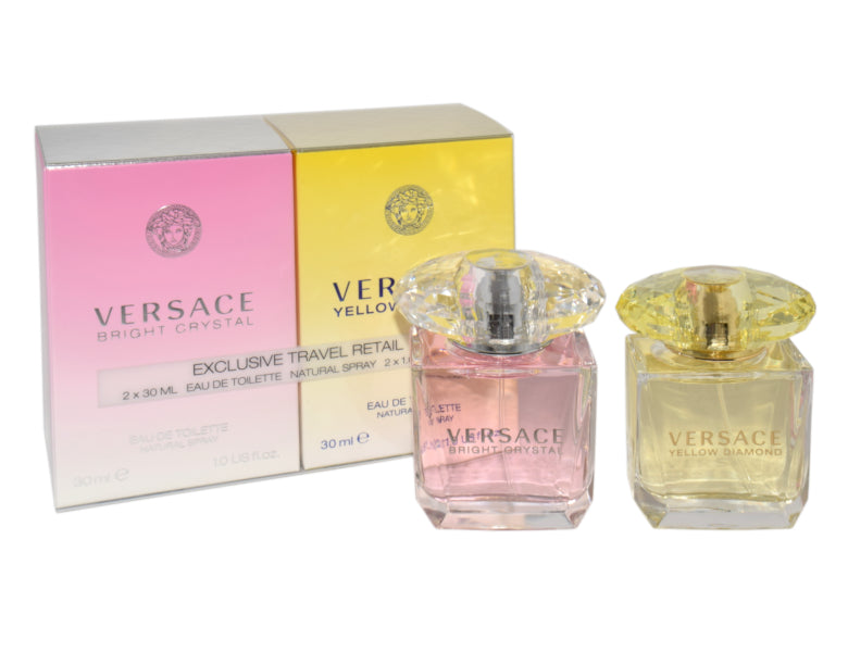 Set Versace Diamond Edt 30ml + Bright Crystal Edt 30ml
