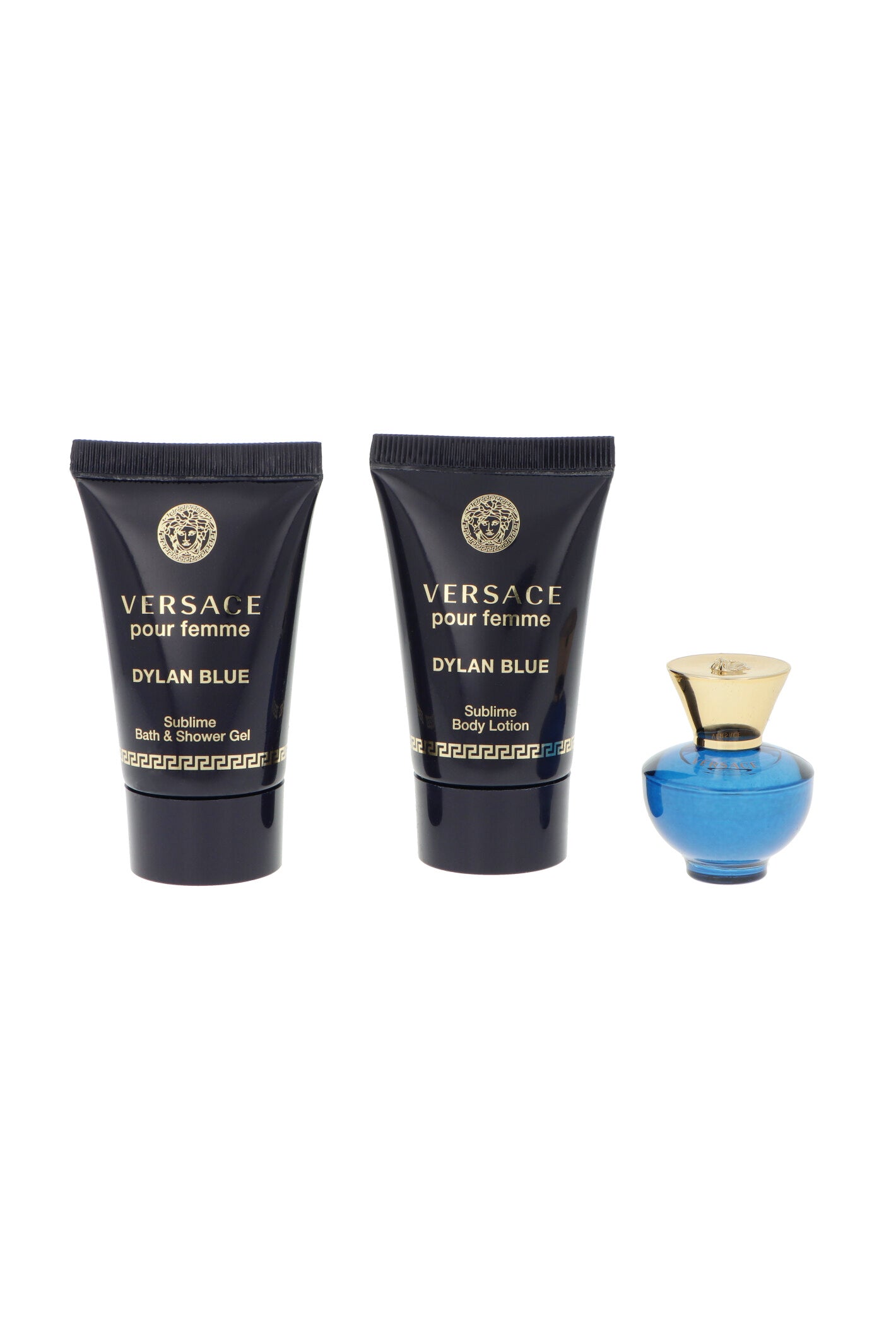 Zestaw Versace Pour Femme Dylan Blue Edp 5ml + Shower Gel 25ml + Body Gel 25ml