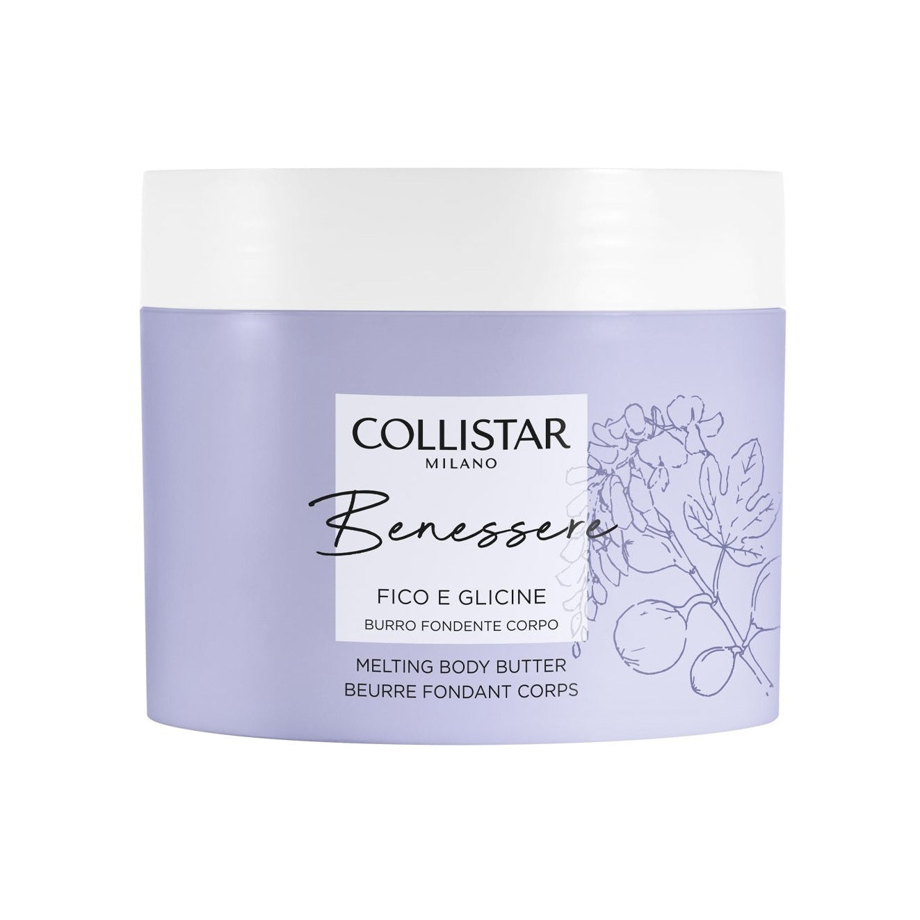 Collistar Fig And Wisteria Wellness Dark Body Butter 200ml
