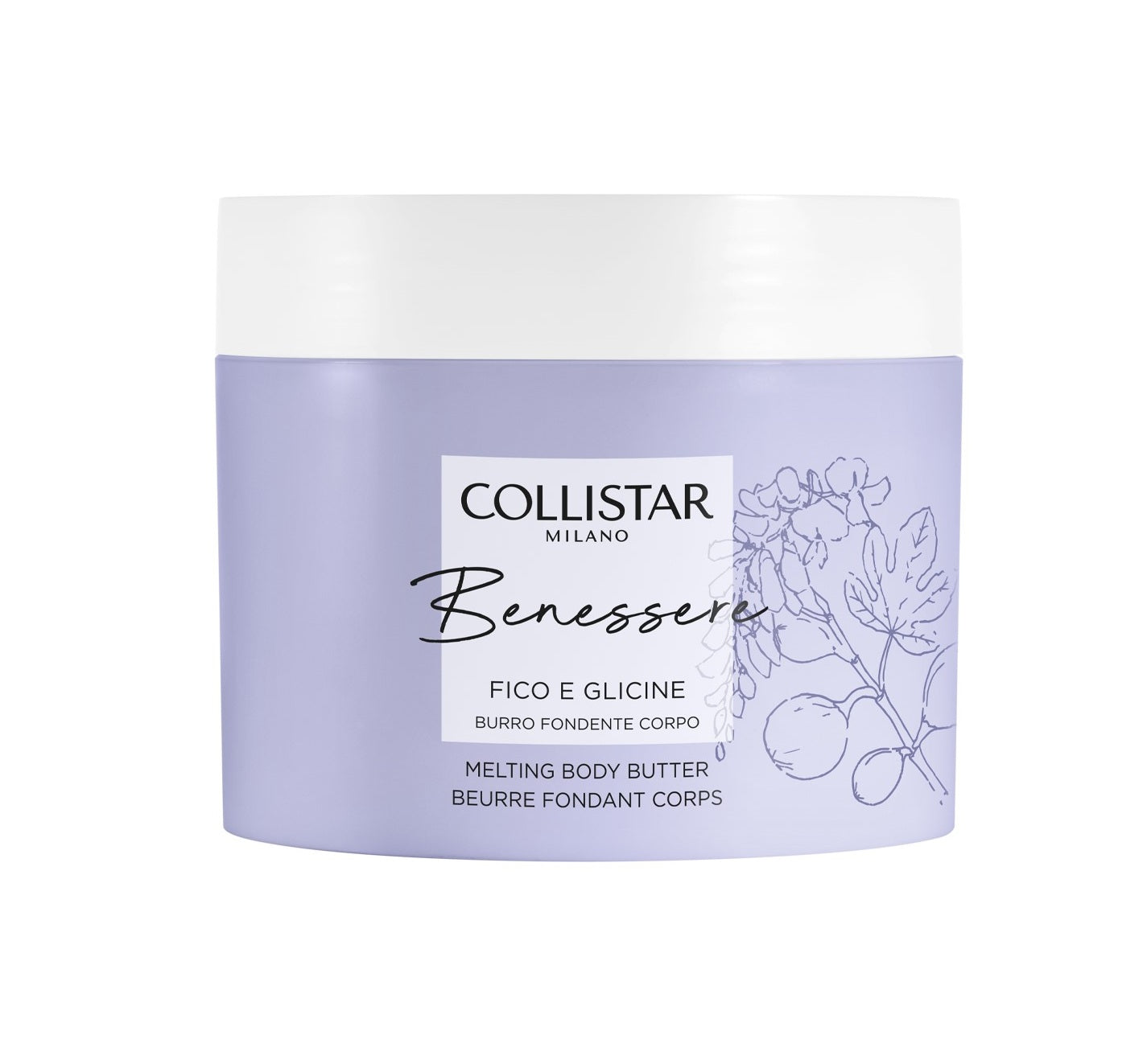 Collistar Fig And Wisteria Wellness Dark Body Butter 200ml
