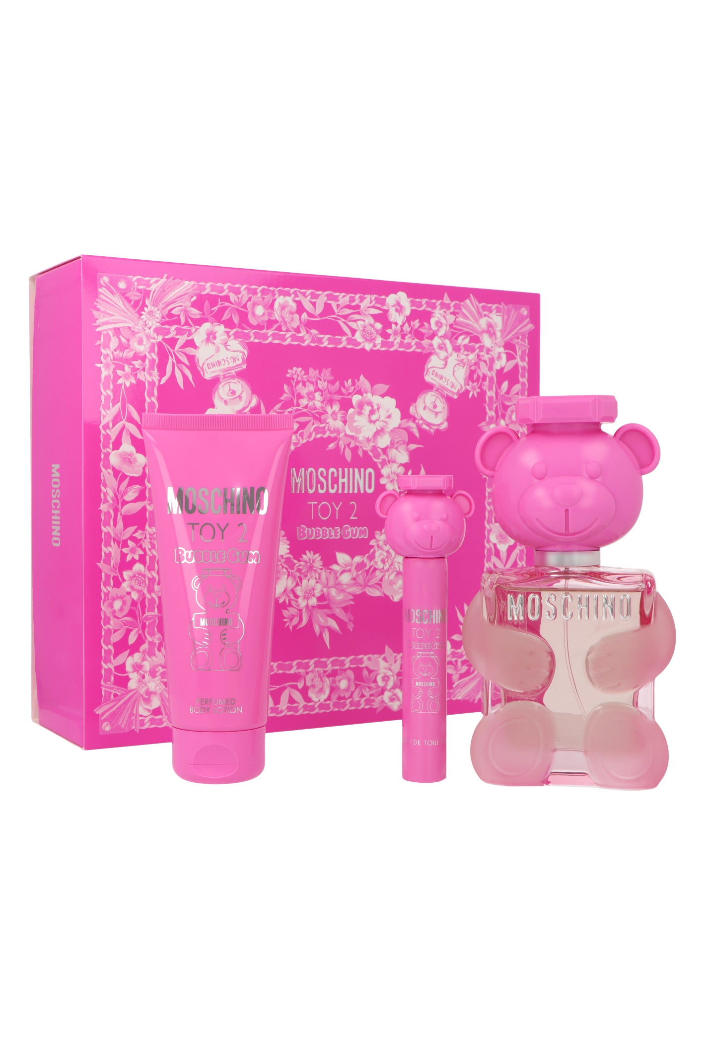 Zestaw Moschino Toy 2 Bubble Gum Edt 100ml + Body Lotion 100ml + Edt 10ml