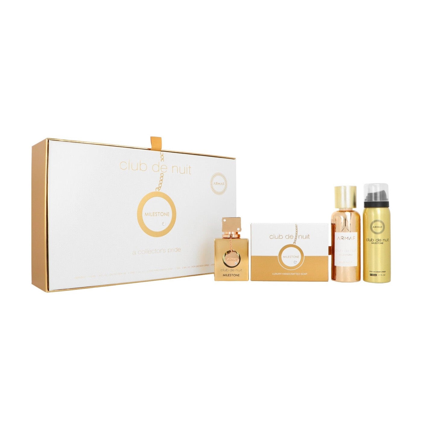 Set Armaf Club de Nuit Milestone Woman Edp 30ml + Perfume Body Spray 50ml + Hair Mist 55ml + Soap 130g