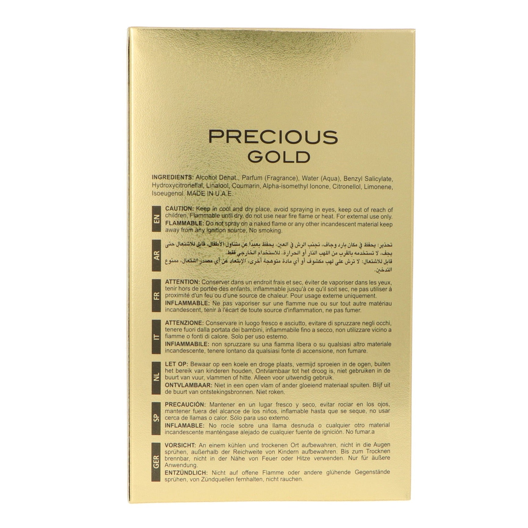 Maison Alhambra Precious Gold EdP 80ml