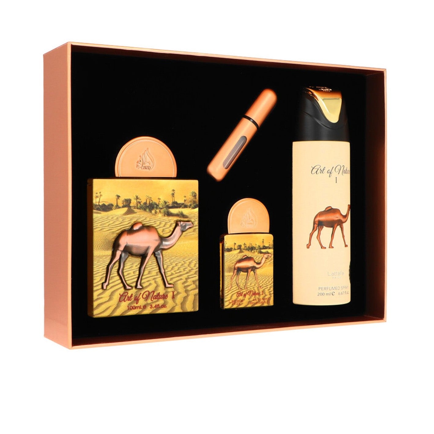 Set Lattafa Art Of Nature I Eau de Parfum 100 ml + Eau de Parfum 20 ml + Deodorant 200 ml