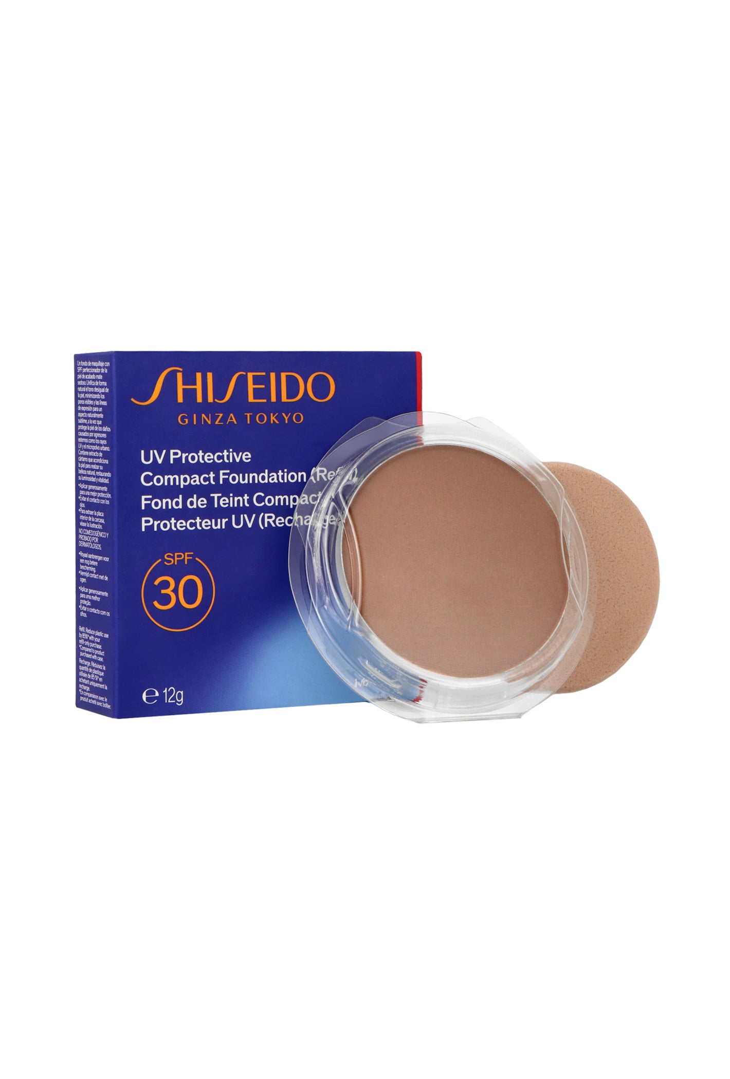 Shiseido Sun Uv Protector Compact Foundation Dark Ivory Refill 12g