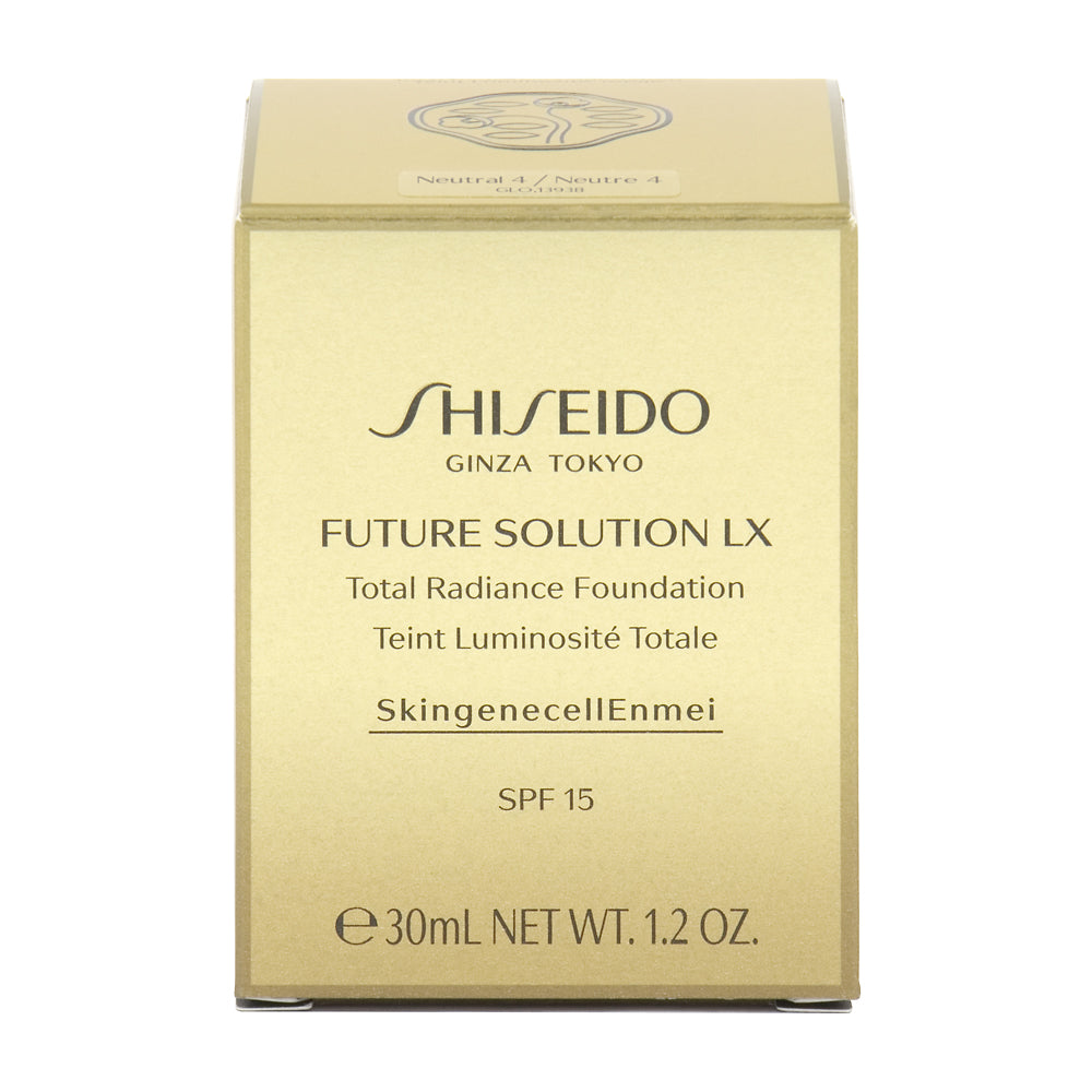 Shiseido Future Solution LX Total Radiance Foundation LSF 15 N4 Neutral