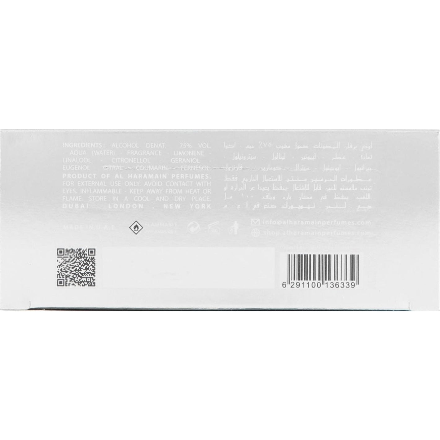Al Haramain Signature Silver Edt 100ml