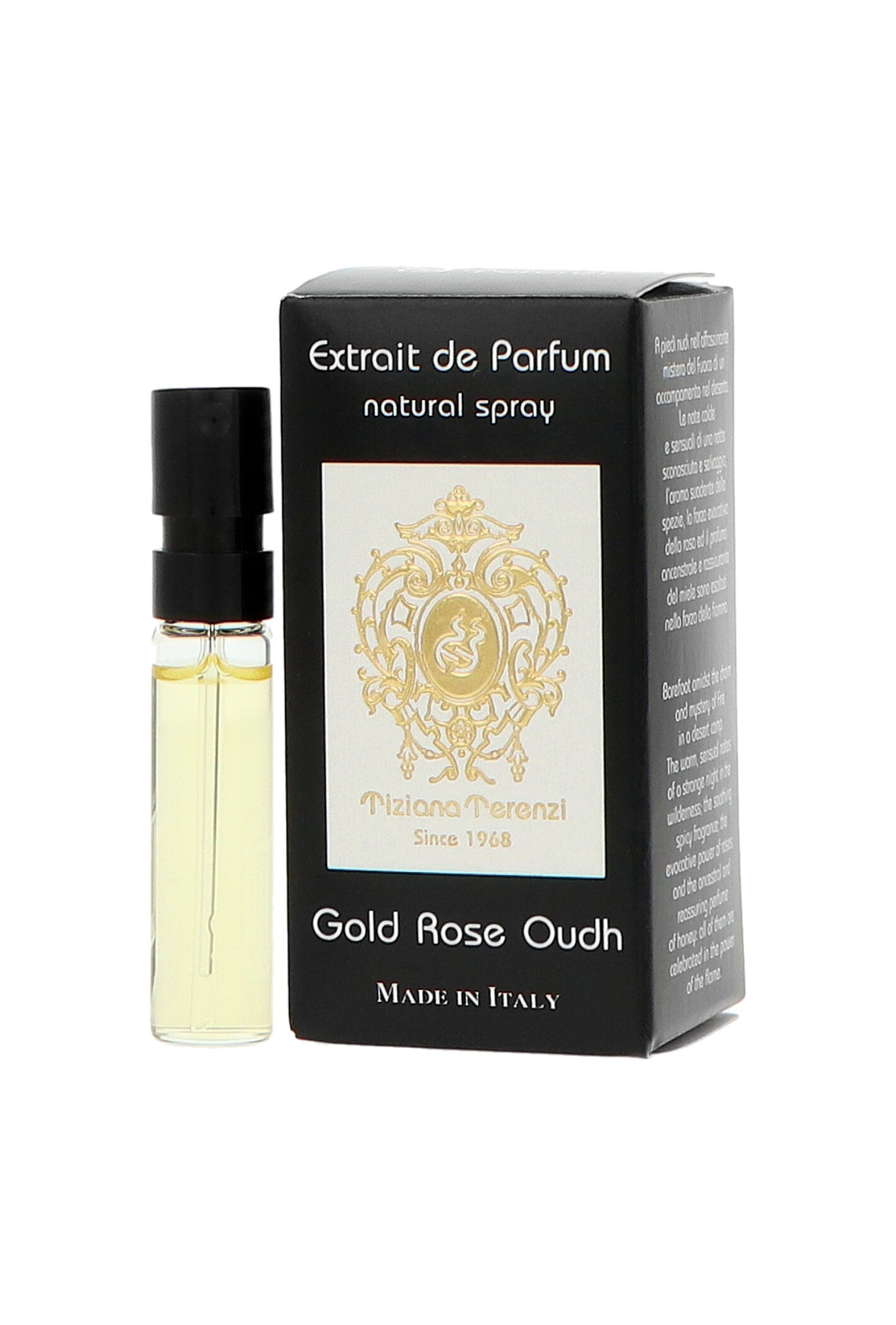 Próbka Tiziana Terenzi Classic Collection Gold Rose Oudh Extrait de Parfum 1,5ml