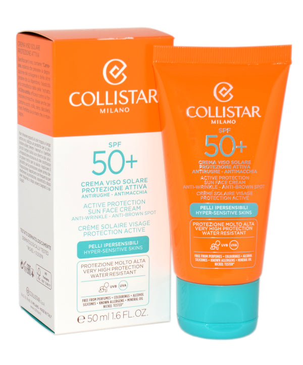 Collistar Special Perfect Tan Active Protection Sun Face Cream Spf 50+ 50ml